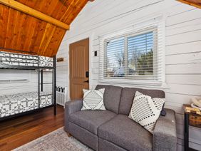 Sunset Canyon: living area bed