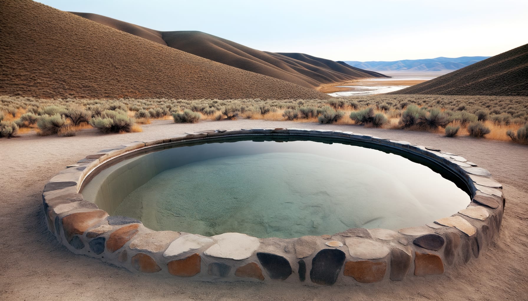 Miracle Hot Springs near Hagerman, Idaho